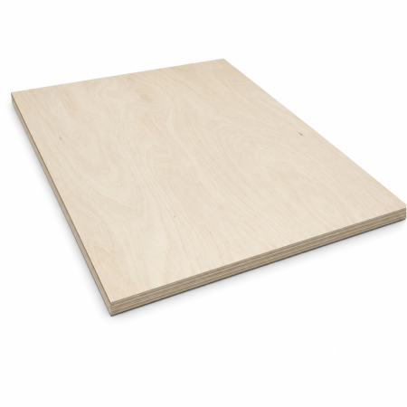 Placaj plop 10mm, furnir estetic de mesteacan, B/BB, 2500 x 1250 mm